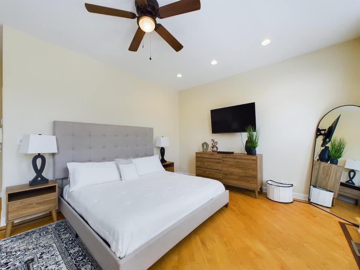שיקגו Luxe 4Br With Hot Tub & Game Room מראה חיצוני תמונה